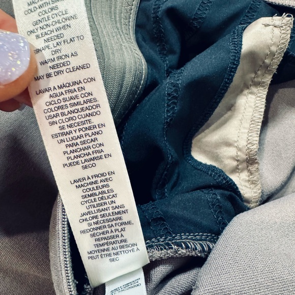 Chico's So Slimming Peyton Pants Stretch Knit Taupe SZ 2 Large (12/14) - Picture 10 of 16